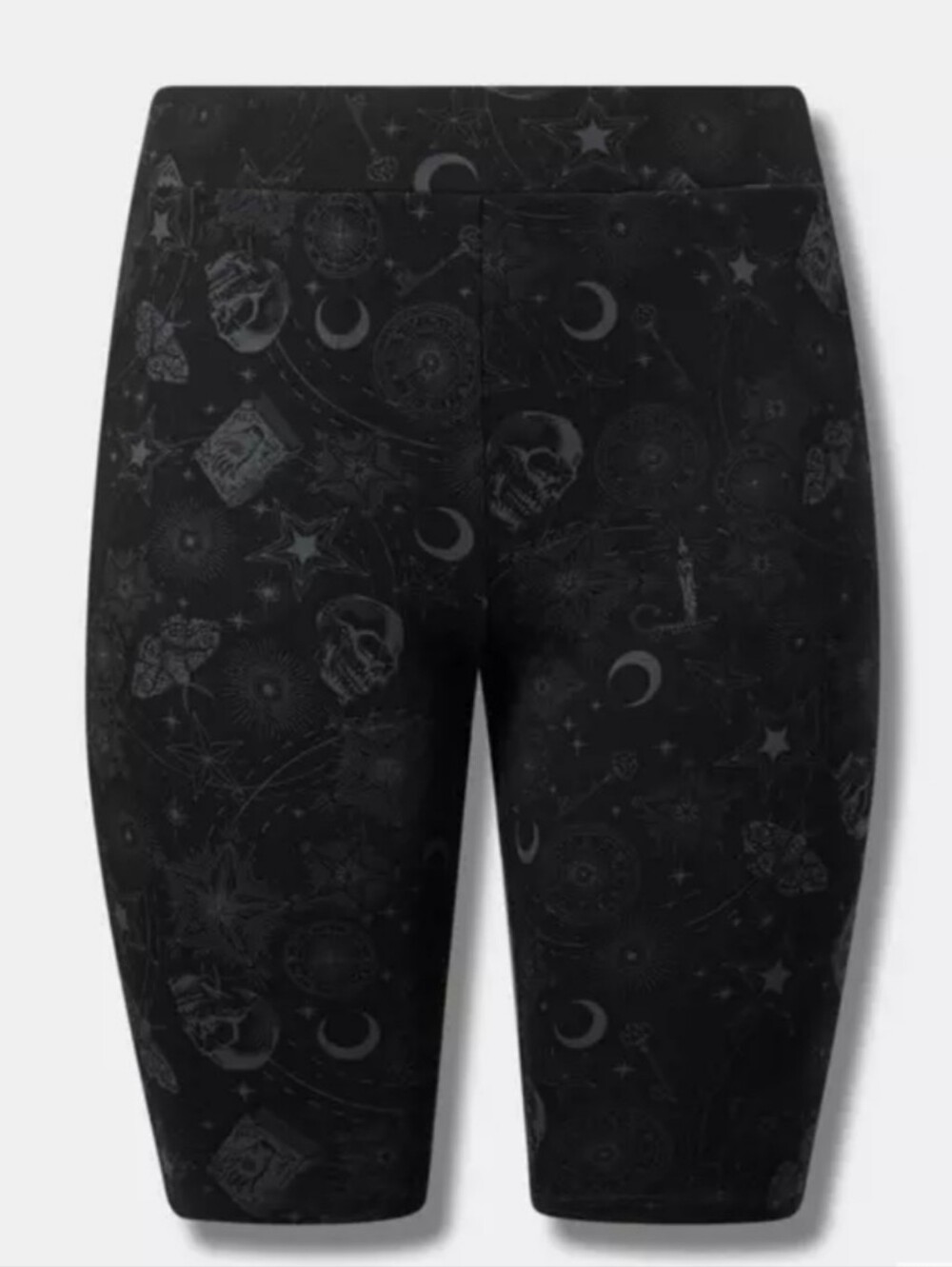 TORRID Bike Shorts 11'' Signature Waist Pocket Magical Objects Deep Black 1X - Picture 2 of 10